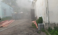 ПОЖАР В ИСТОРИЧЕСКОМ ЗДАНИИ